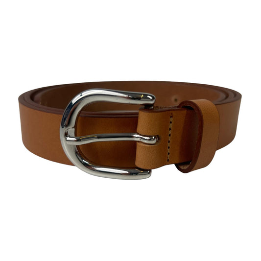 ISABEL MARANT Leather Zap Belt Ladies Brown Size:90 NEW RRP: 150