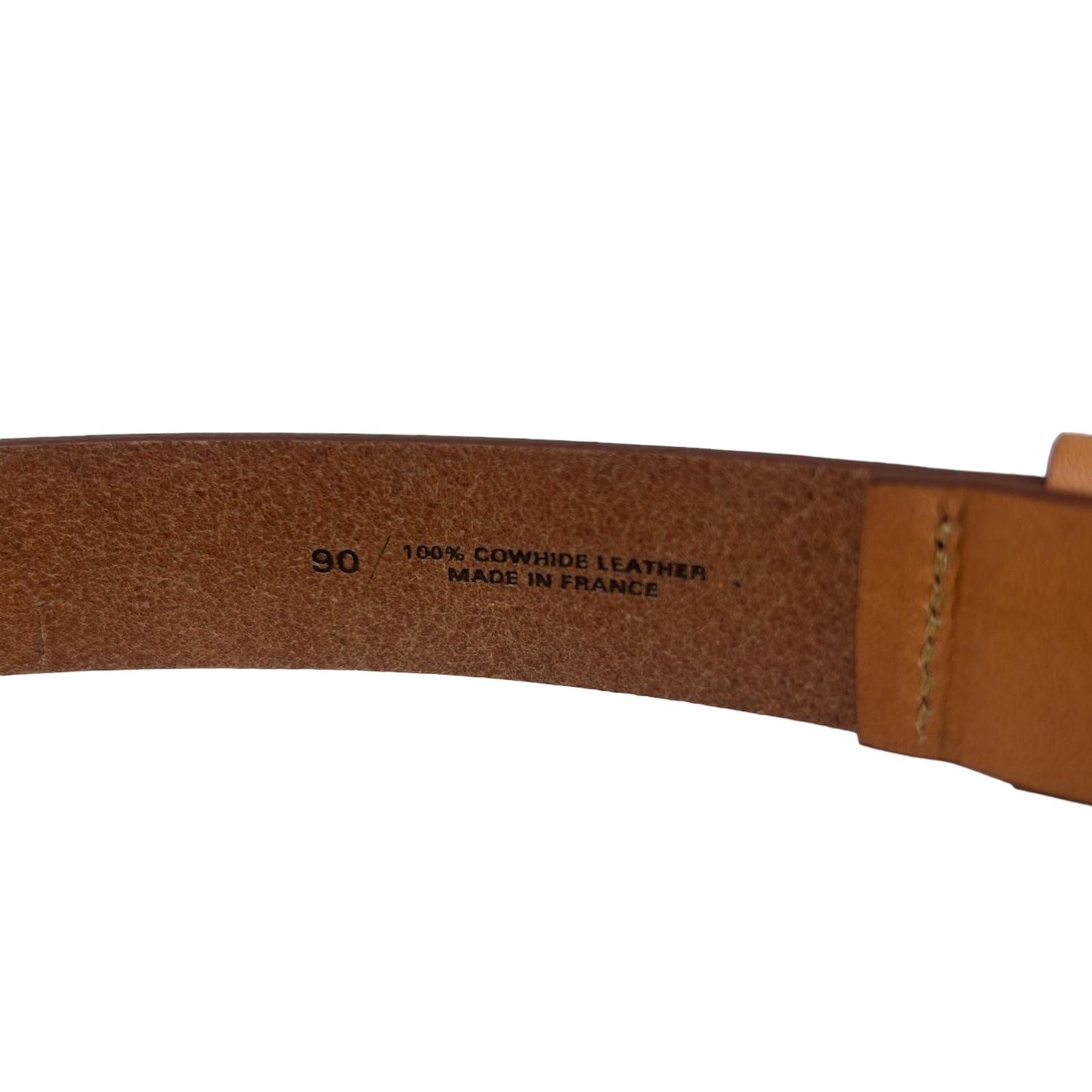 ISABEL MARANT Leather Zap Belt Ladies Brown Size:90 NEW RRP: 150