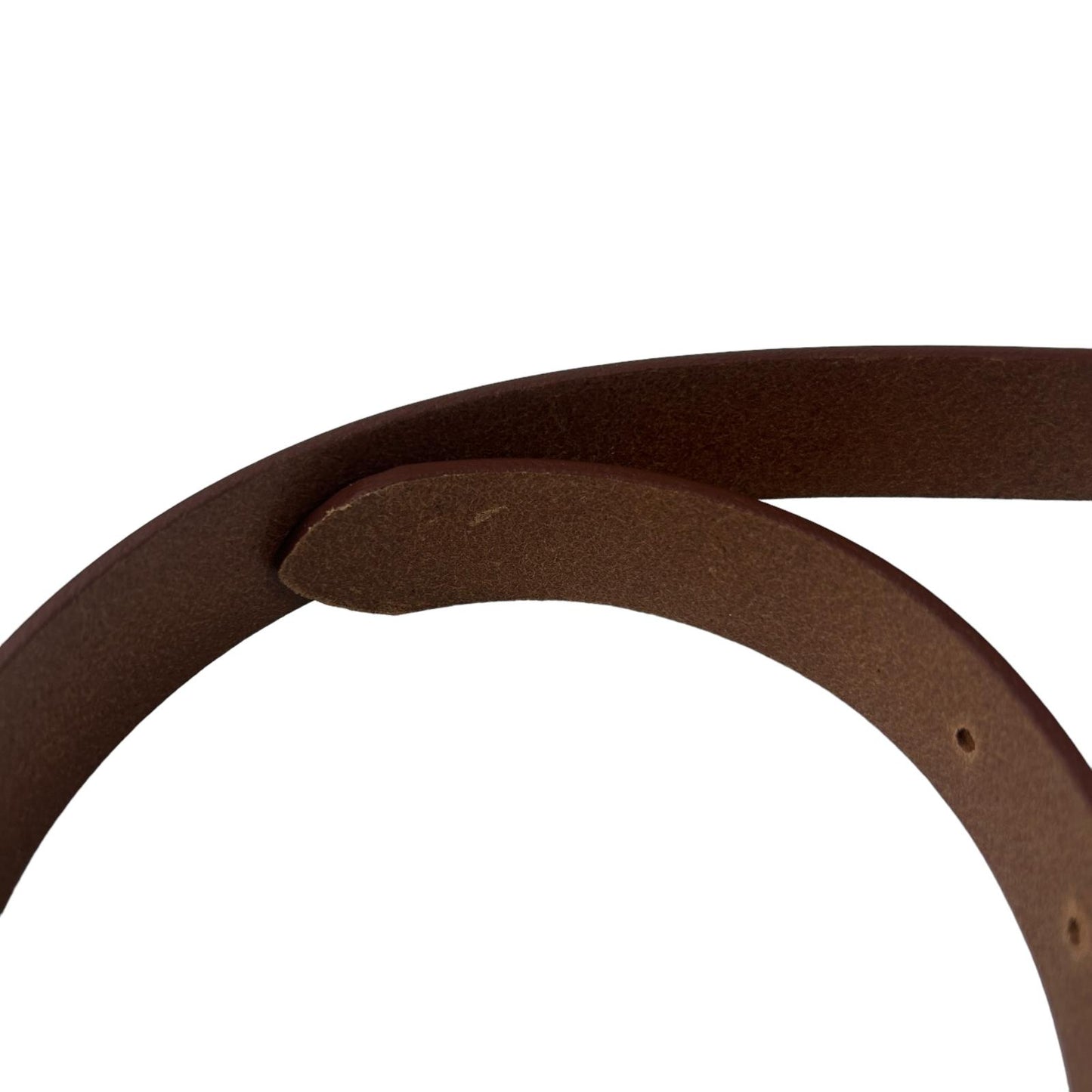 ISABEL MARANT Leather Zap Belt Ladies Brown Size:90 NEW RRP: 150