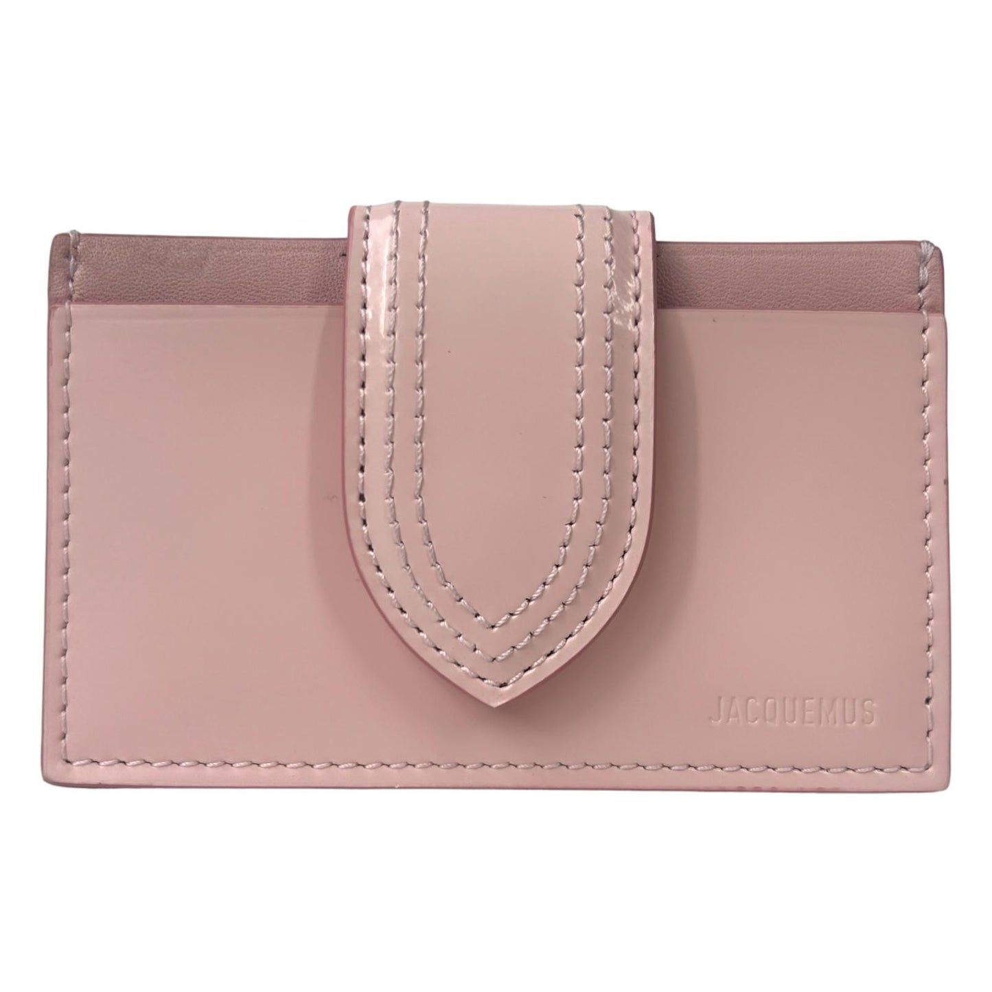 JACQUEMUS Leather Cardholder Le Porte Carte Bambino Ladies Pink OS NEW RRP165