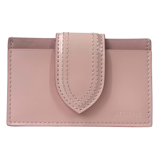 JACQUEMUS Leather Cardholder Le Porte Carte Bambino Ladies Pink OS NEW RRP165