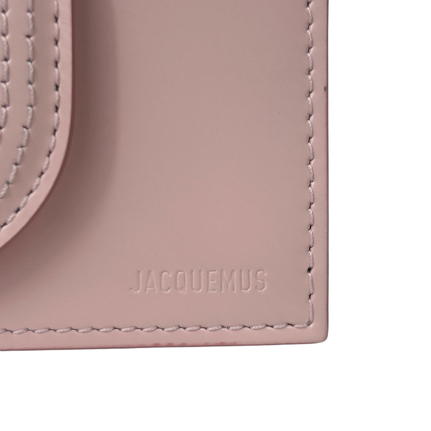 JACQUEMUS Leather Cardholder Le Porte Carte Bambino Ladies Pink OS NEW RRP165