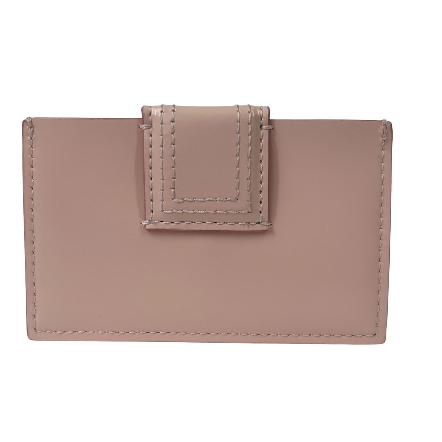 JACQUEMUS Leather Cardholder Le Porte Carte Bambino Ladies Pink OS NEW RRP165