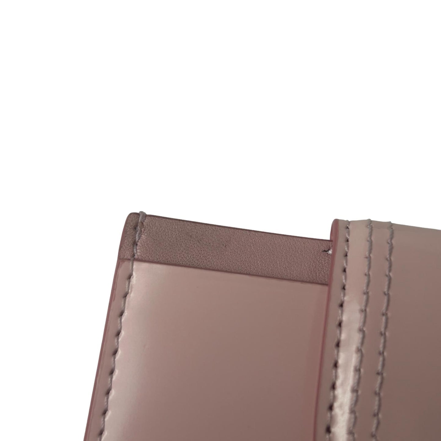 JACQUEMUS Leather Cardholder Le Porte Carte Bambino Ladies Pink OS NEW RRP165