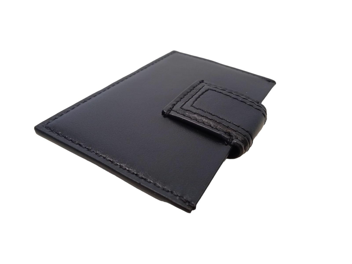 JACQUEMUS Le Porte Carte Bambino Cardholder Leather Flap Black OS NEW RRP165