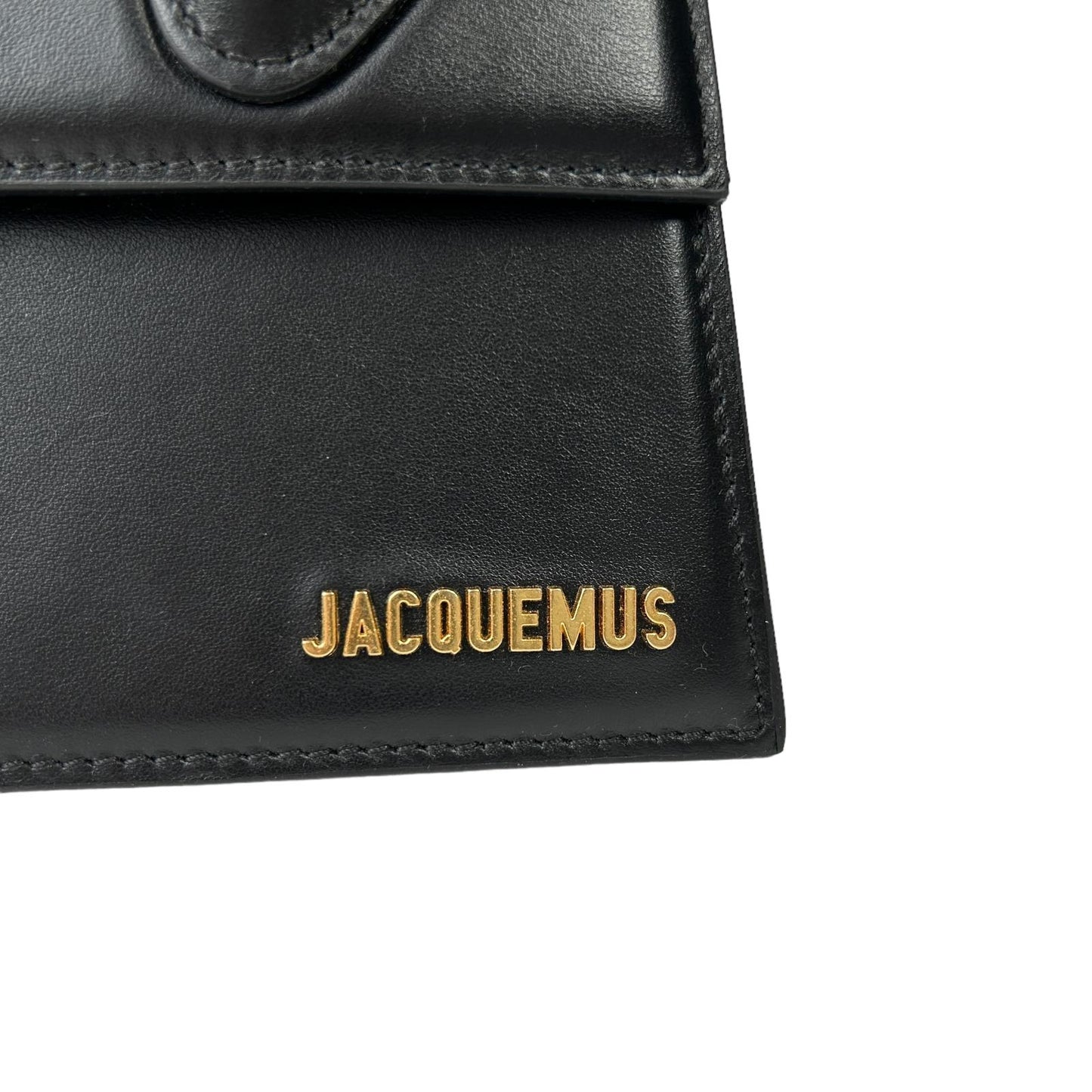 JACQUEMUS Le Grand Chiquito Leather Tote Handbag Ladies Black NEW RRP: 1165