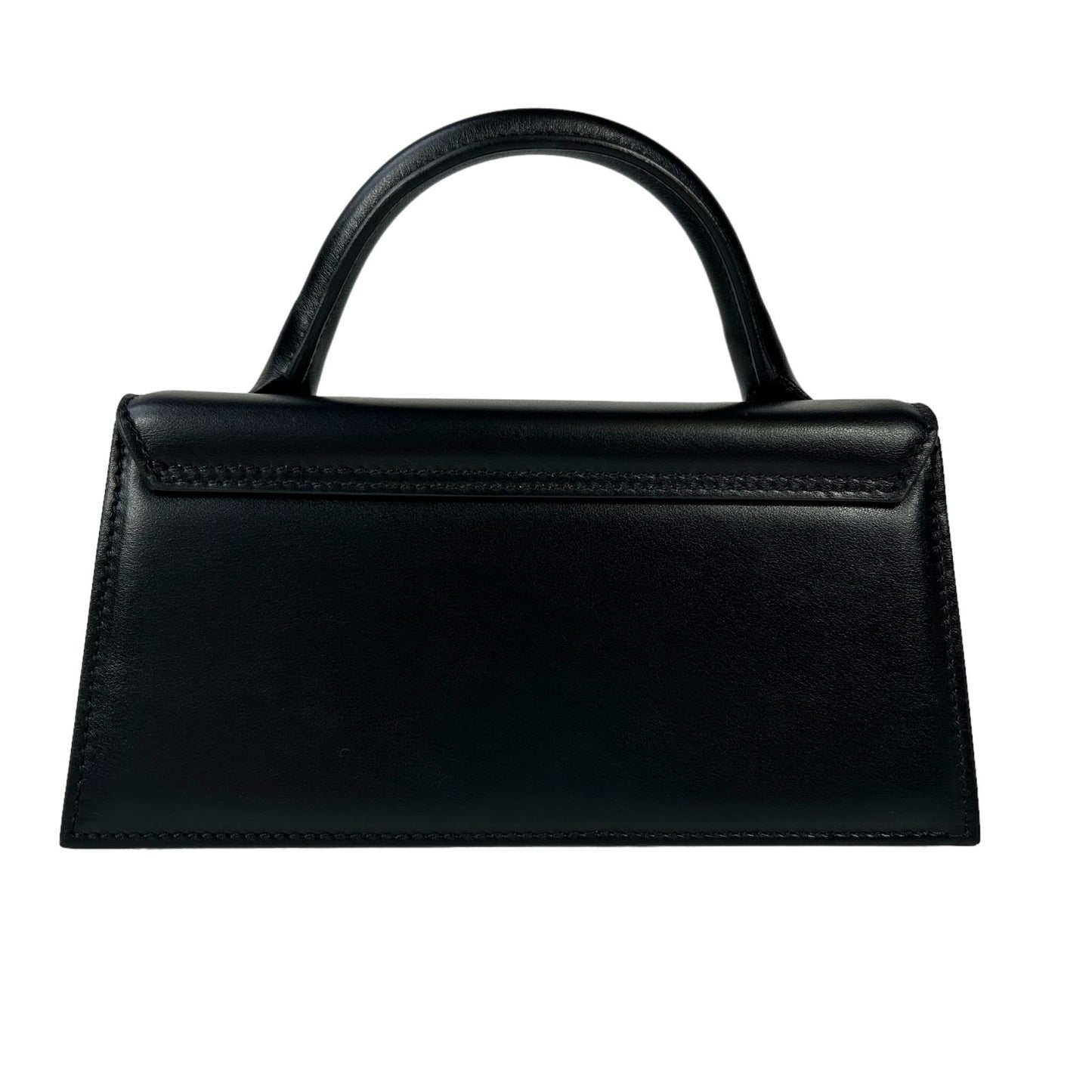 JACQUEMUS Bags Le Chiquito Long Leather Tote Bag Black Ladies OS NEW RRP: 655