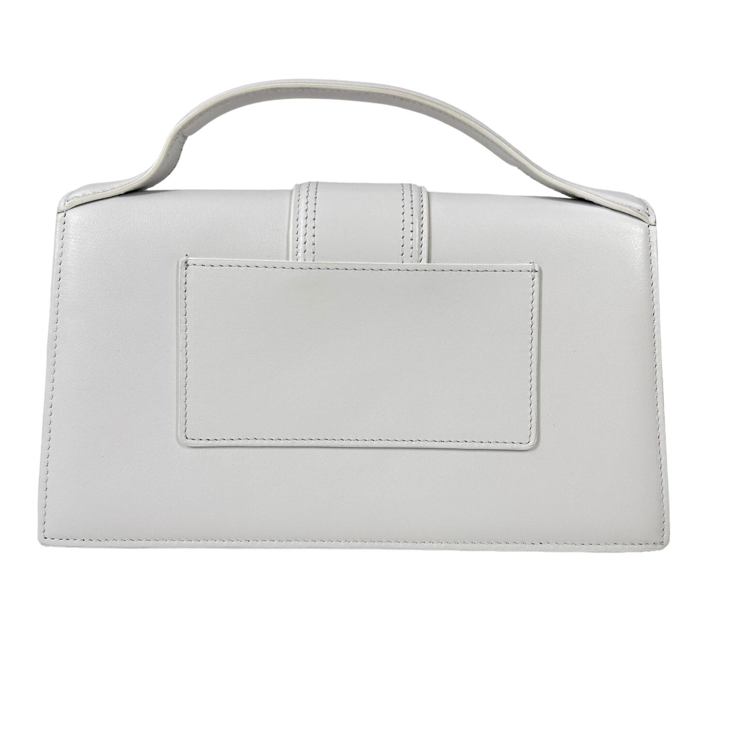 JACQUEMUS Le Grand Bambino Leather Shoulder Bag Ladies White Small NEW RRP: 775
