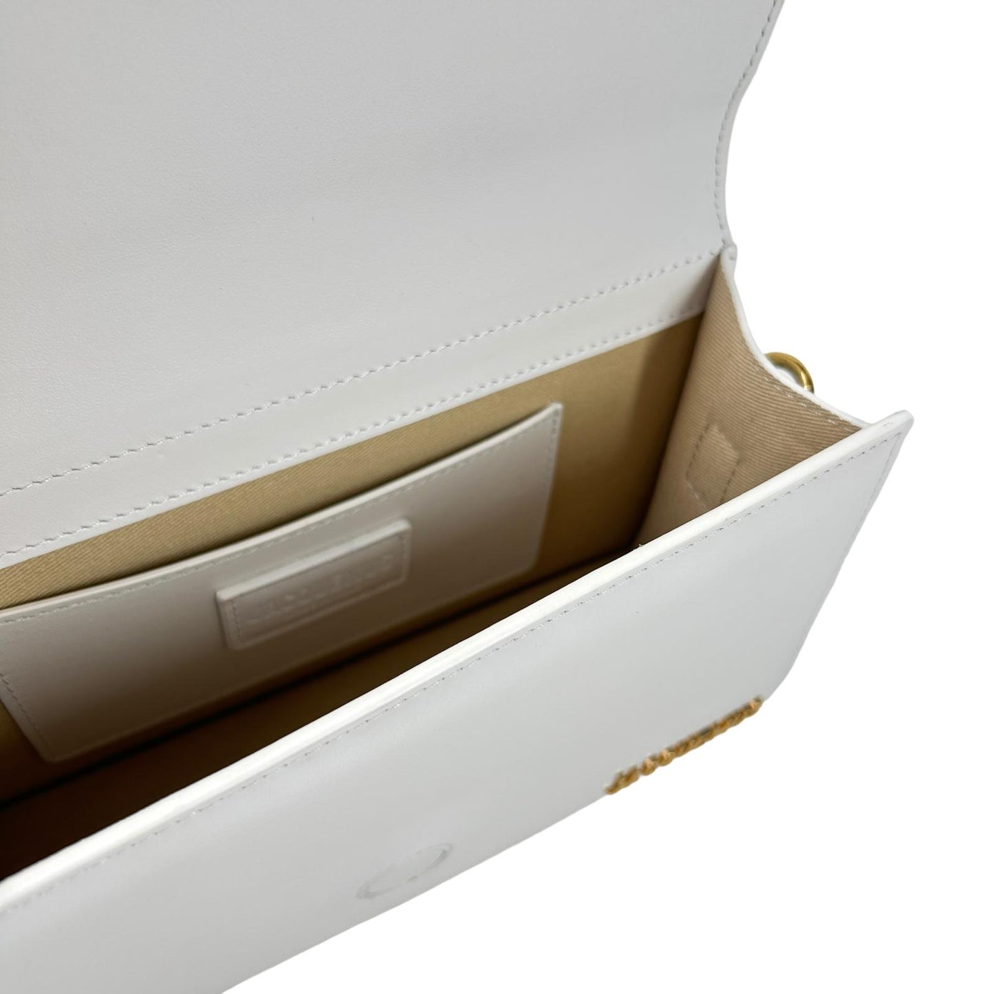 JACQUEMUS Le Grand Bambino Leather Shoulder Bag Ladies White Small NEW RRP: 775