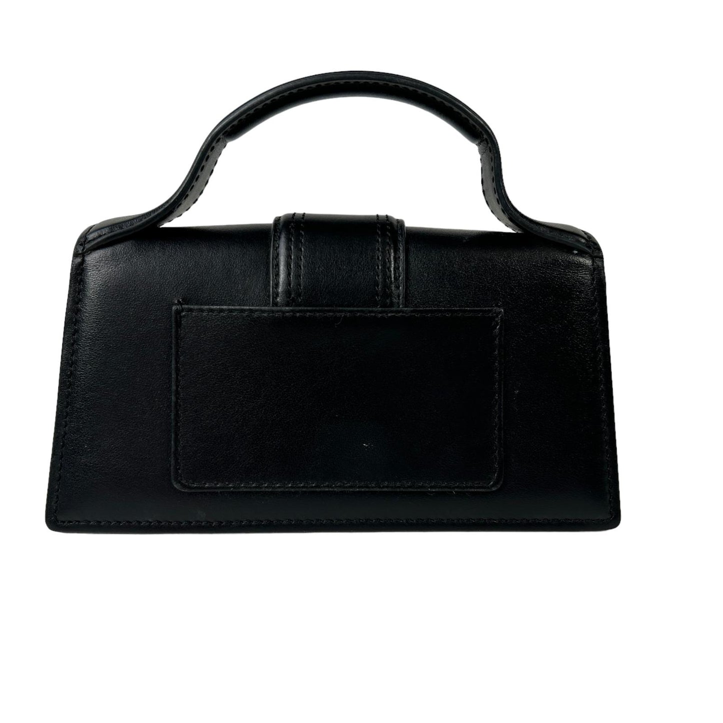 JACQUEMUS Leather Le Bambino Shoulder Bag Ladies Black Small NEW RRP: 535