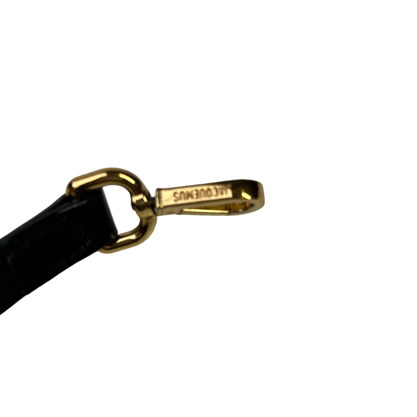 JACQUEMUS Leather Le Bambino Shoulder Bag Ladies Black Small NEW RRP: 535