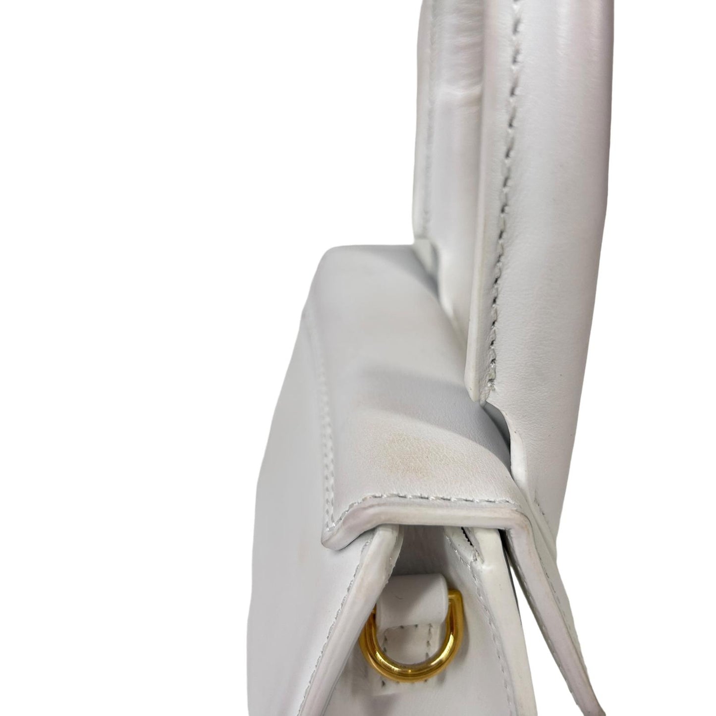 JACQUEMUS Le Chiquito Leather Tote Bag Ladies White Small NEW RRP: 385