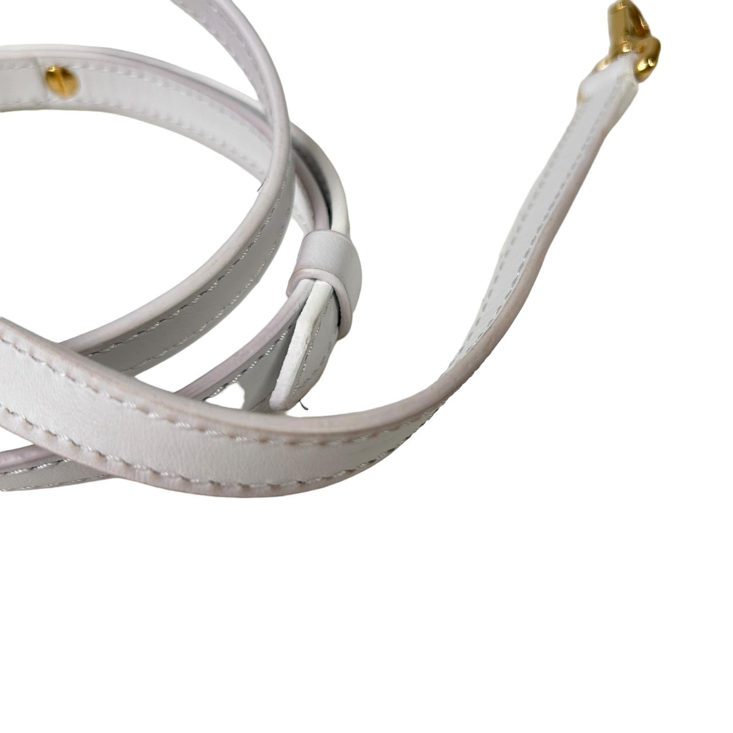 JACQUEMUS Le Chiquito Leather Tote Bag Ladies White Small NEW RRP: 385
