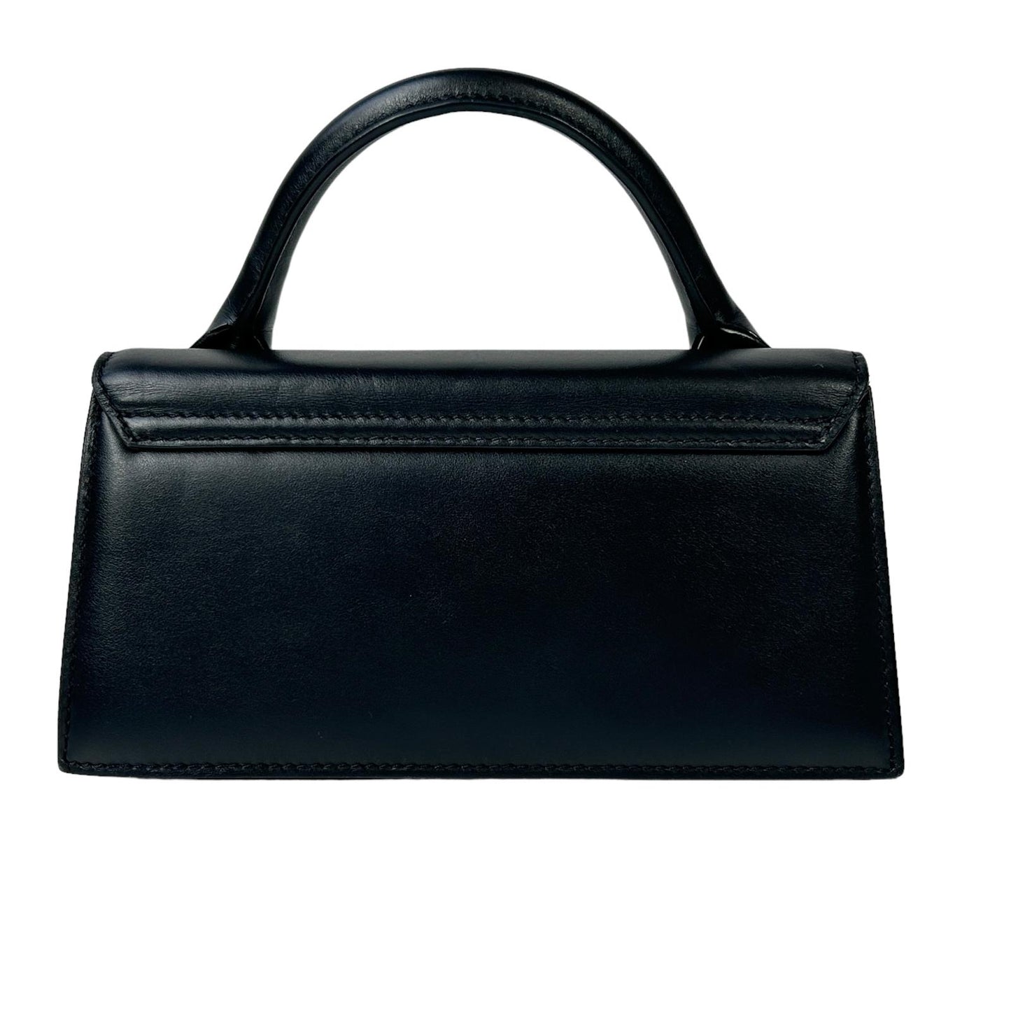 JACQUEMUS Le Chiquito Long Leather Tote Bag Ladies Black Small NEW RRP: 655