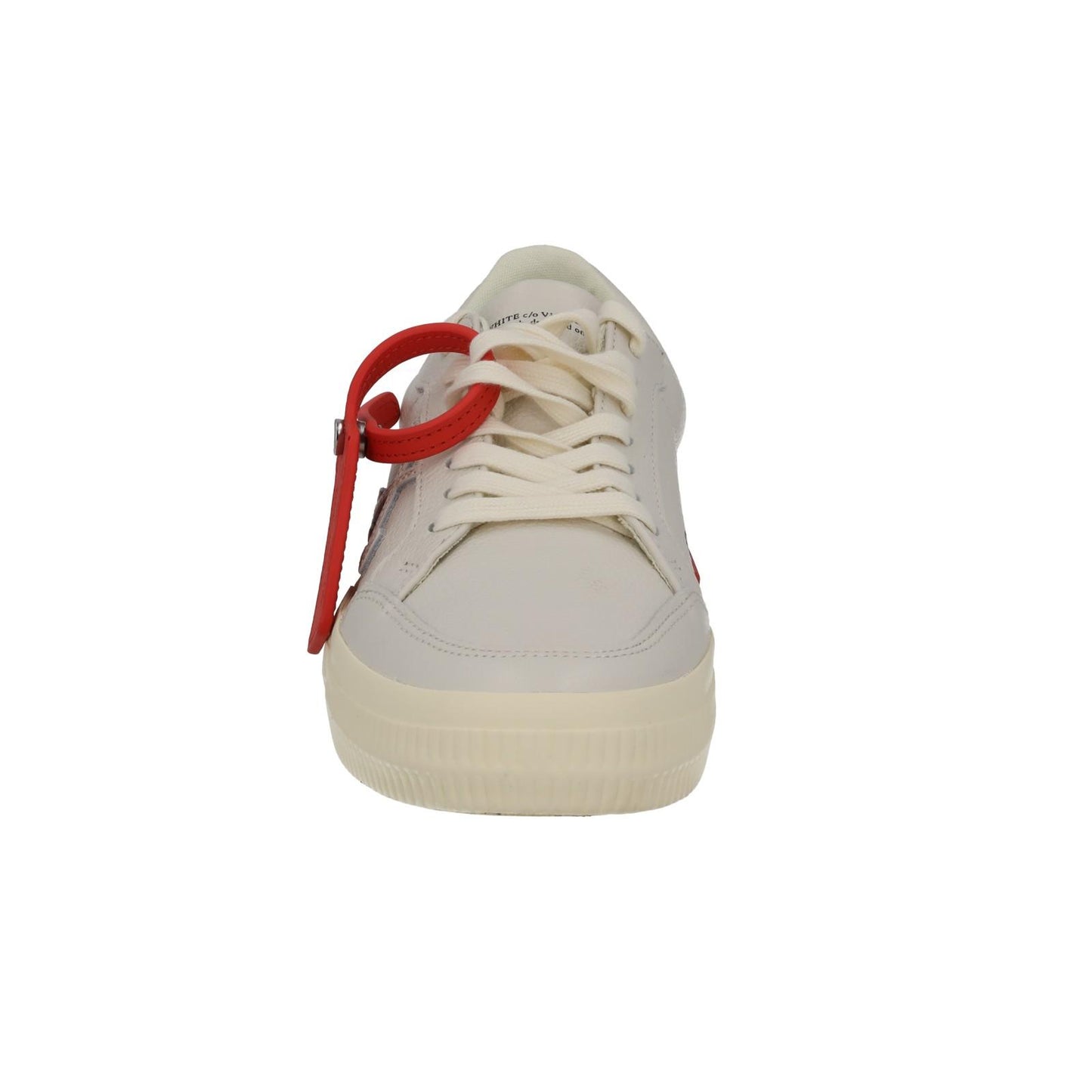 OFF WHITE Trainers Low Vulcanized Lace Sneakers Ecru White EU38 UK5 NEW RRP410