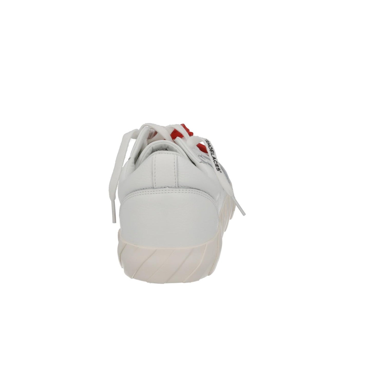 OFF WHITE Trainers Low Vulcanized Leather Lace Up White EU45 UK11 NEW RRP390