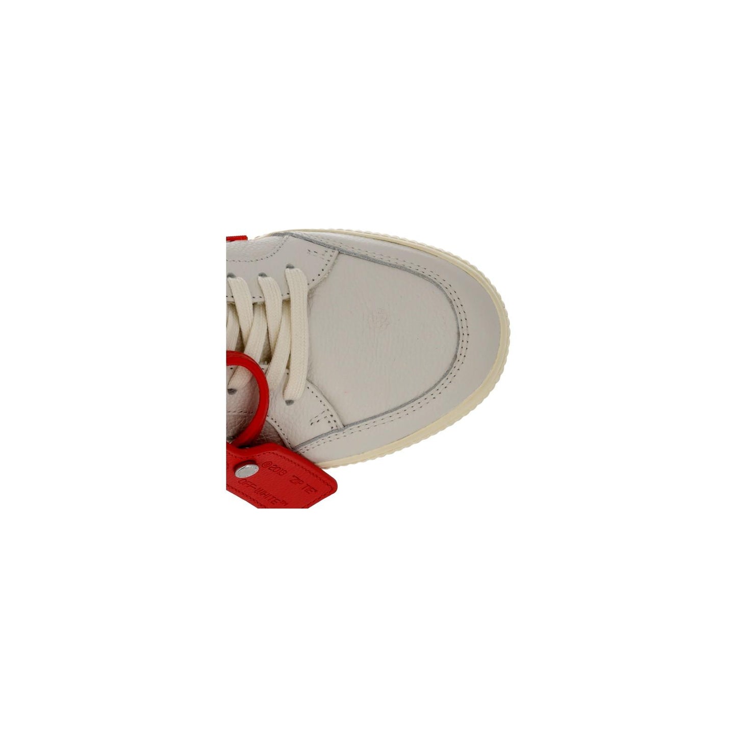 OFF WHITE Trainers Low Vulcanized Lace Sneakers Ecru White EU39 UK6 NEW RRP410