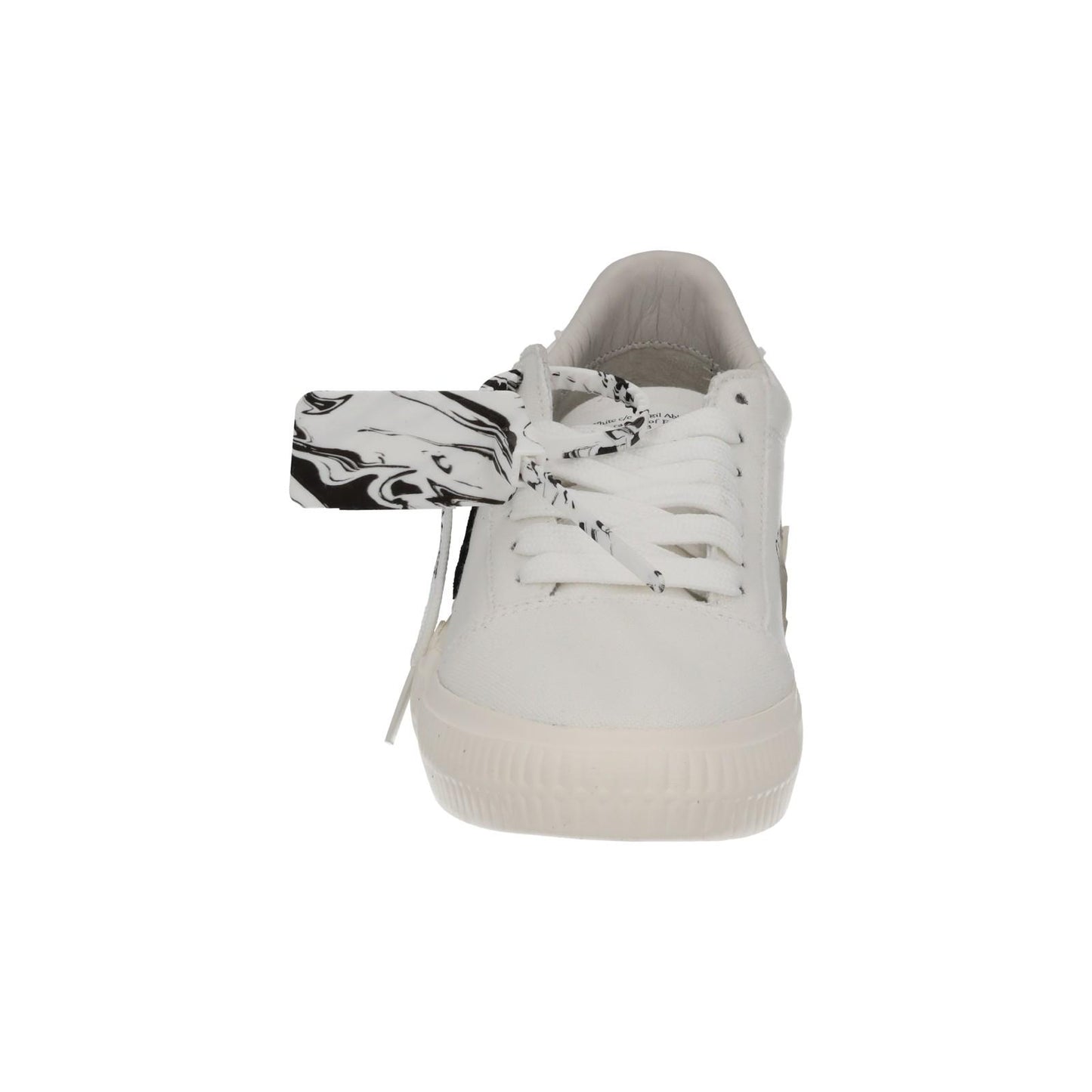 OFF WHITE Trainers Low Vulcanized Eco Canvas White Black EU35 UK2 NEW RRP245