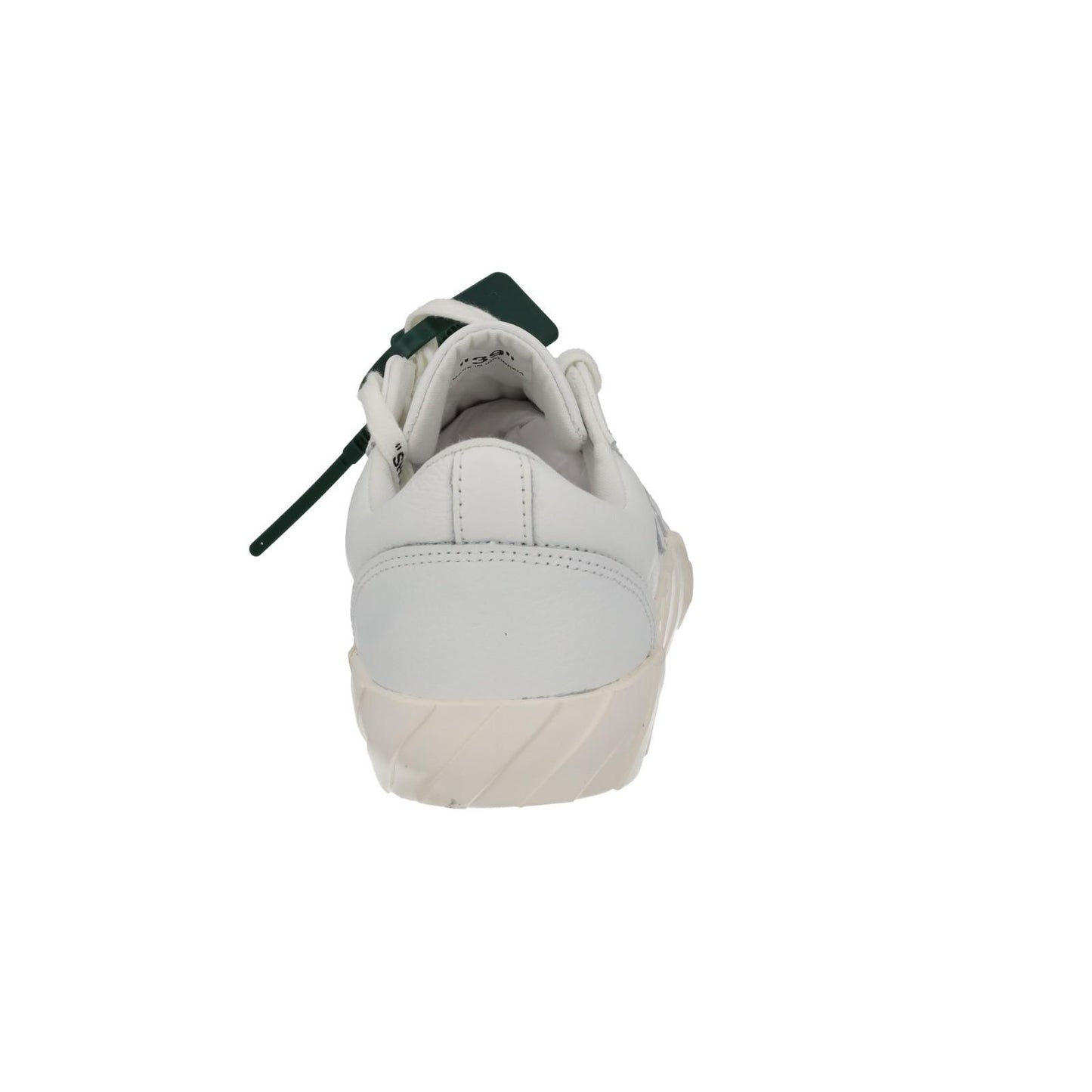 OFF WHITE Trainers Low Vulcanized White Leather Lace Up IT39 UK5 NEW RRP390