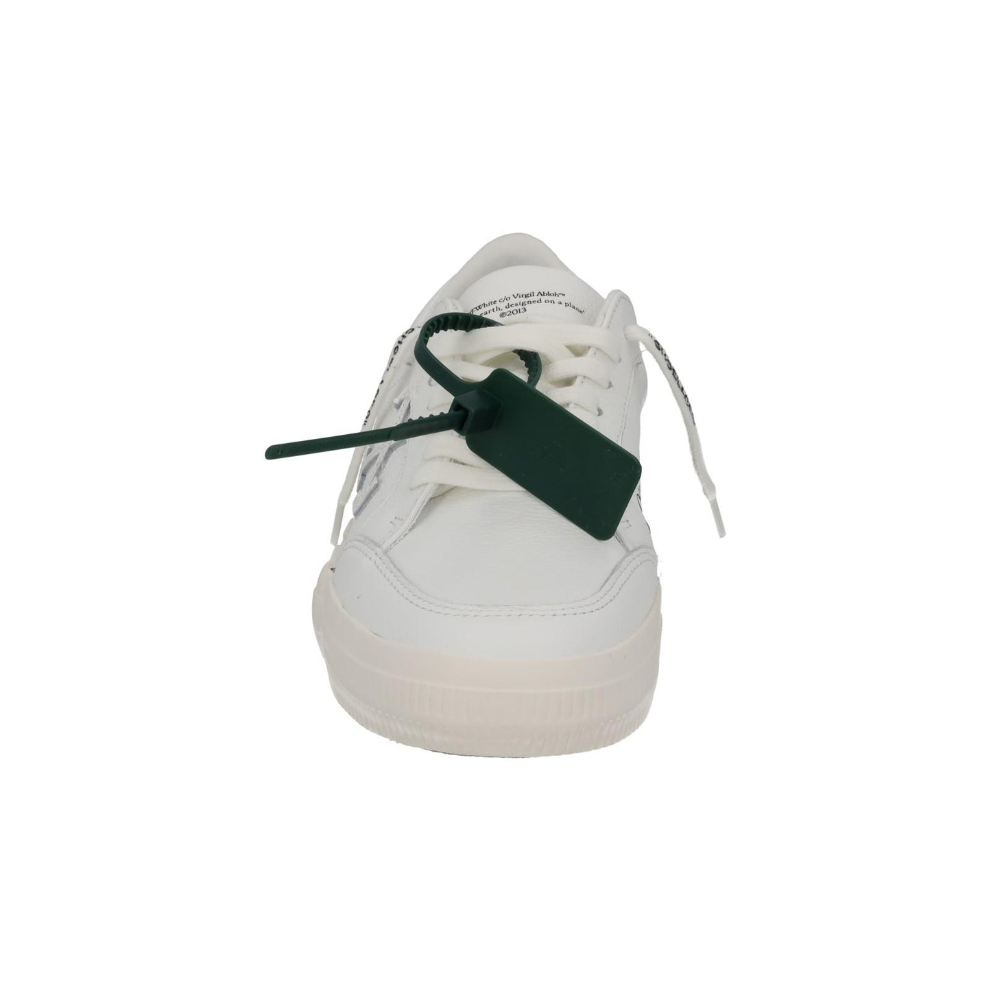 OFF-WHITE Trainers Low Vulcanized Calf Leather White IT40 UK6 NEW RRP390