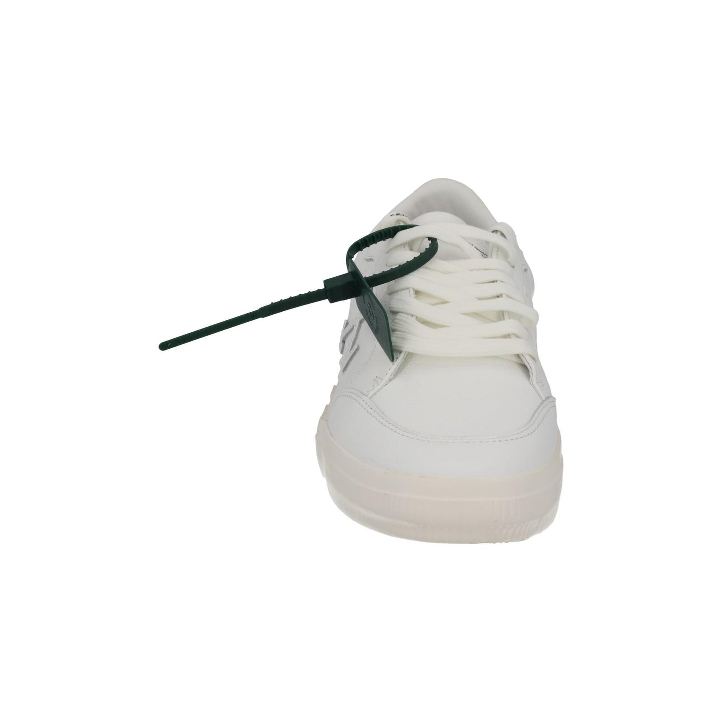OFF-WHITE Trainer Vulcanized Low Profile White Leather IT46 UK12 NEW RRP390