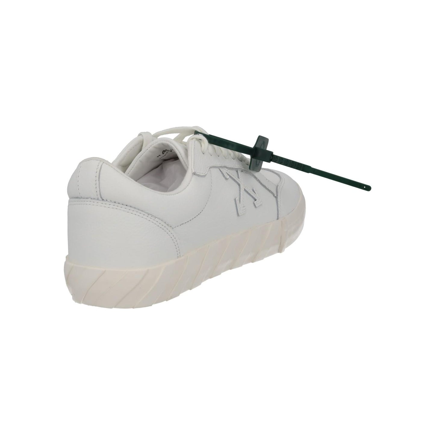 OFF-WHITE Trainer Vulcanized Low Profile White Leather IT46 UK12 NEW RRP390