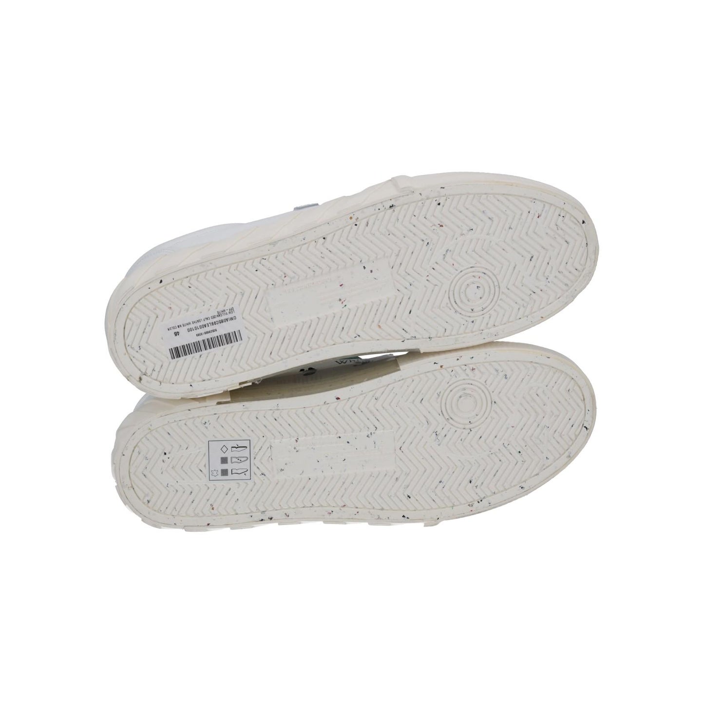OFF-WHITE Trainer Vulcanized Low Profile White Leather IT46 UK12 NEW RRP390