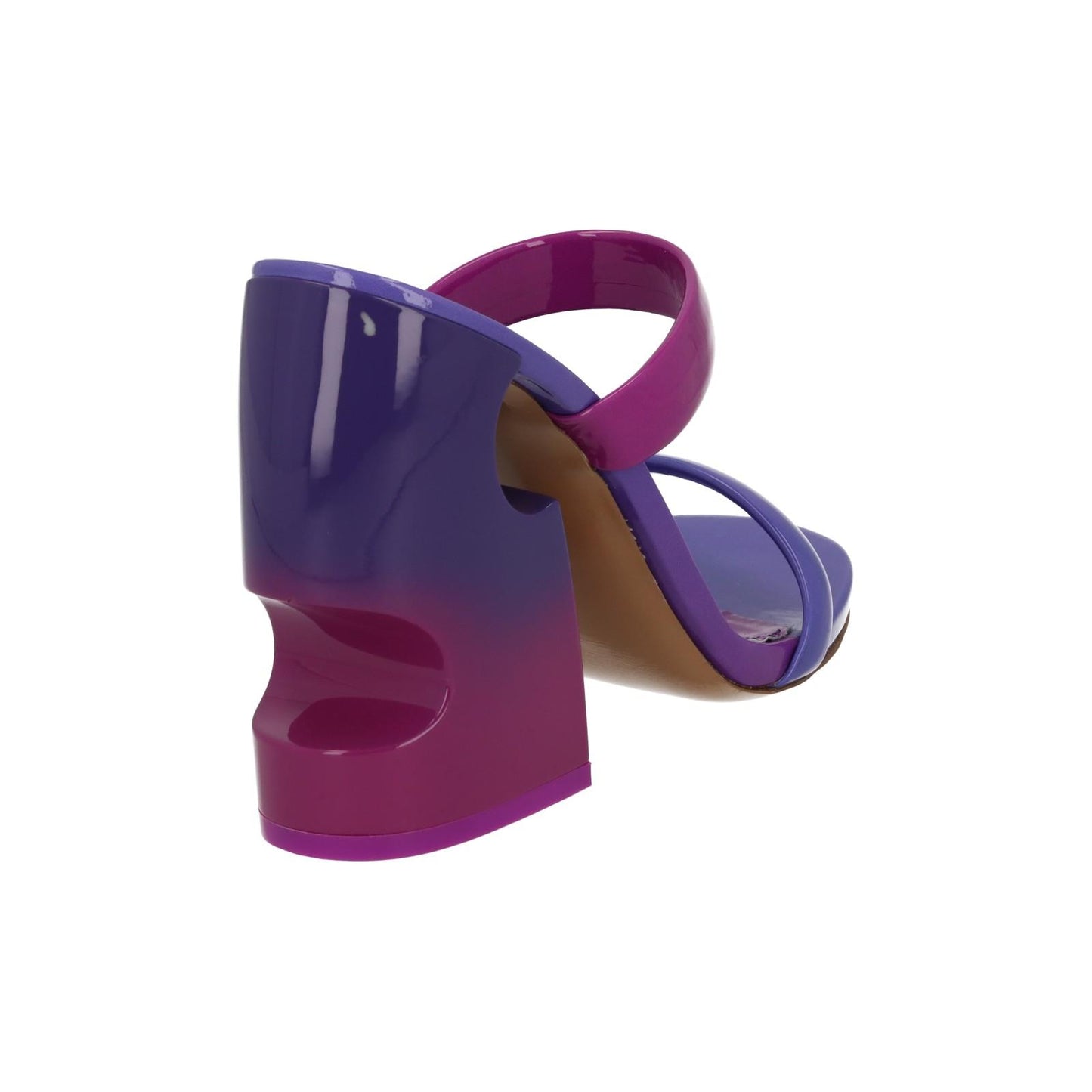 OFF-WHITE Shade Mule Meteor 120 Block Heel Shoe Purple Pink IT37 UK4 NEW RRP735
