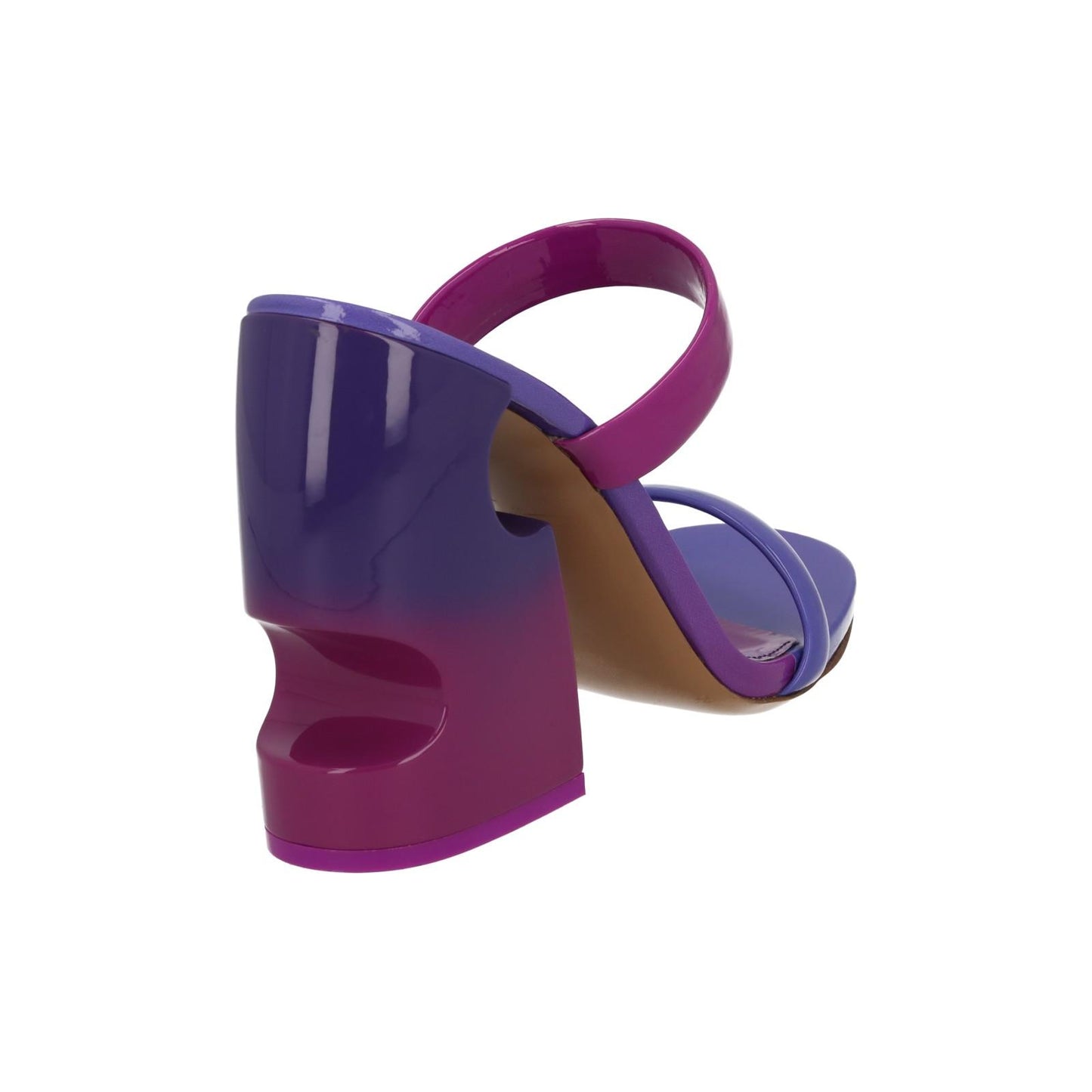 OFF-WHITE Shade Mule Meteor 120 Block Heel Shoe Purple Pink IT41 UK8 NEW RRP735
