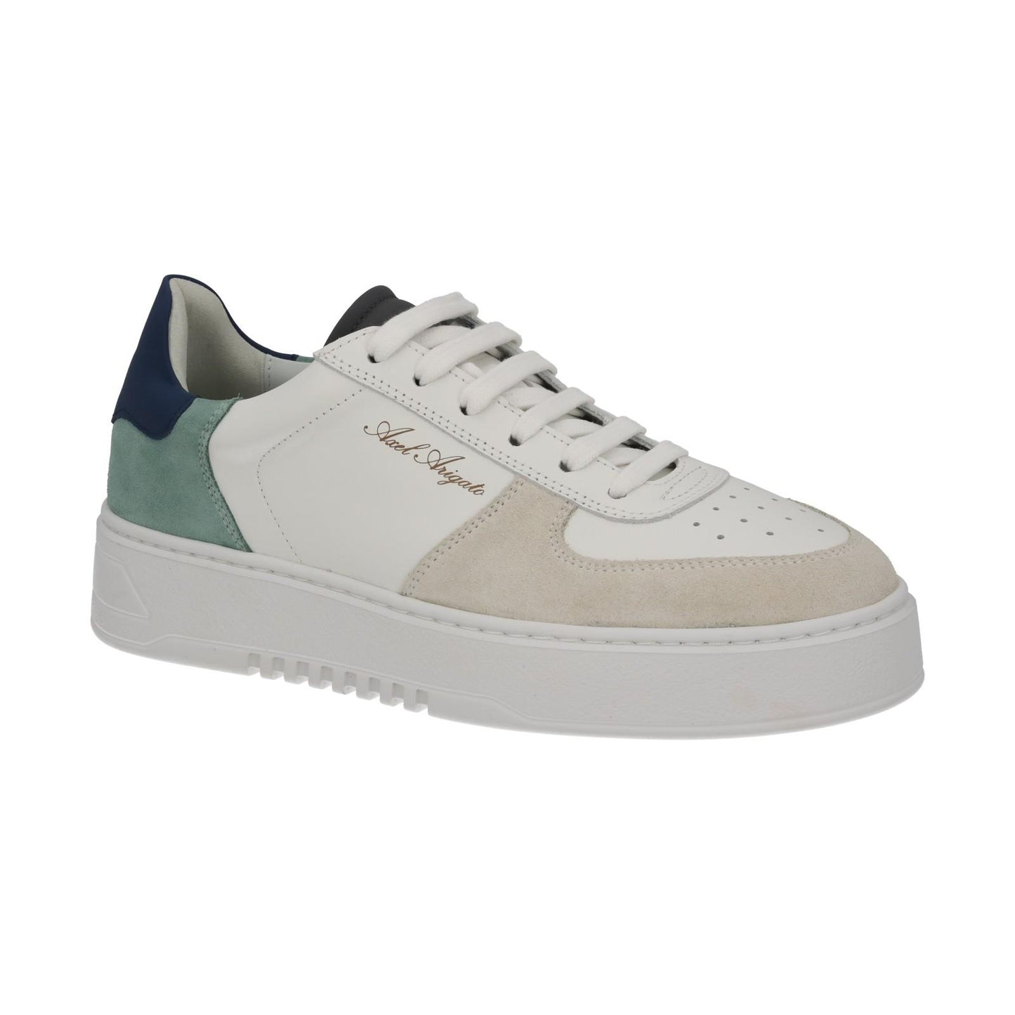 AXEL ARIGATO Orbit Sneaker 24009 Suede Leather Grey White EU40 UK6.5 NEW RRP230