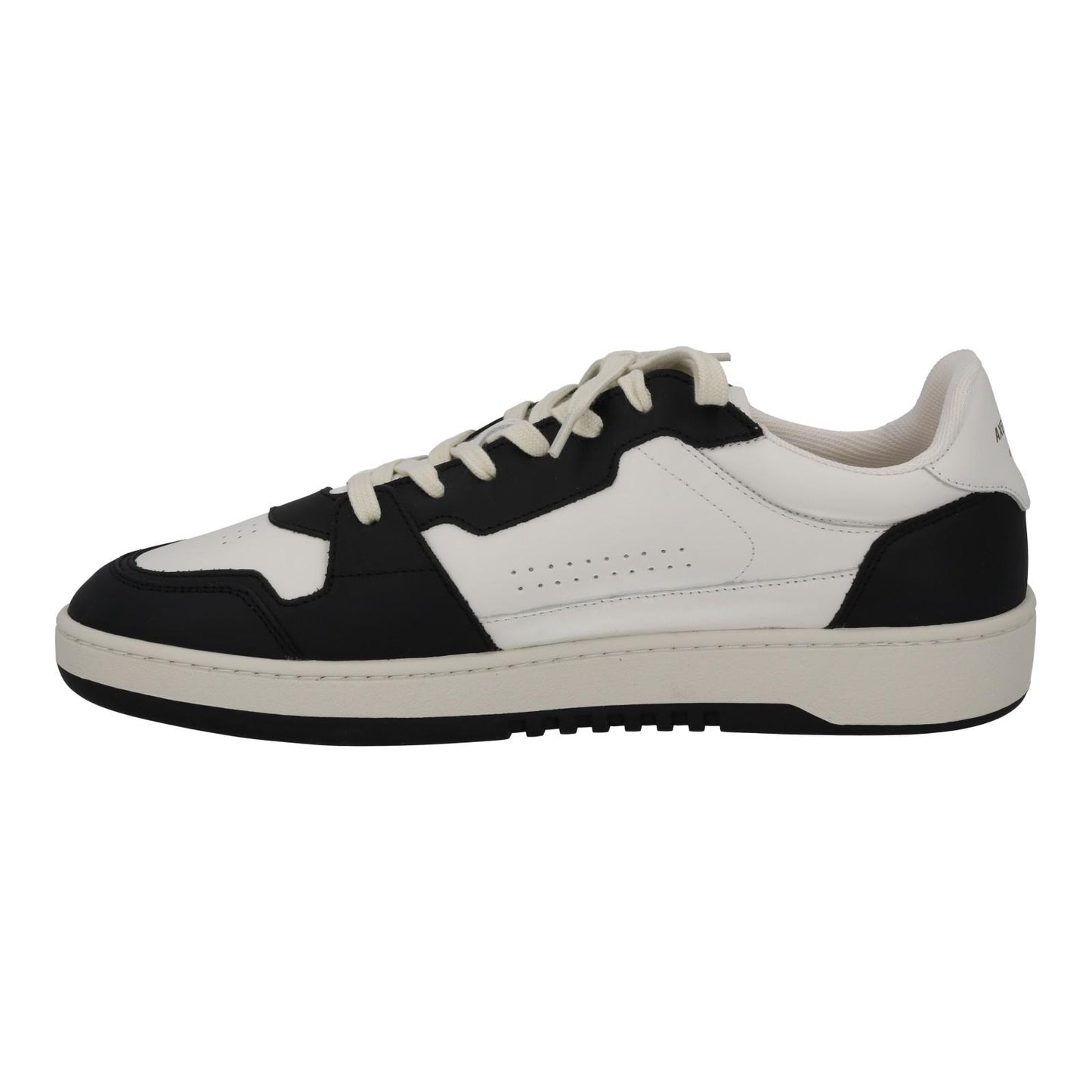 AXEL ARIGATO Men's White & Black Leather Dice Lo Trainers Size UK10 RRP215 NEW
