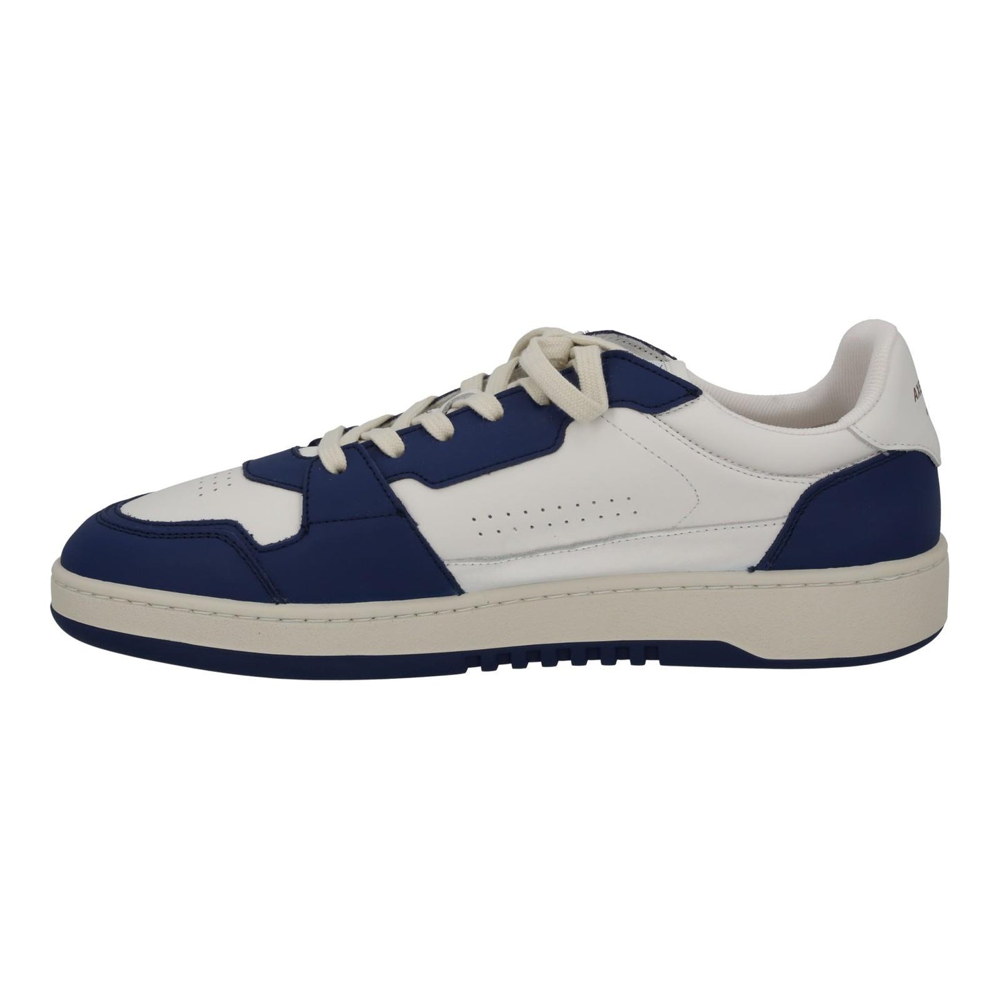 AXEL ARIGATO Men's White & Blue Leather Dice Lo Trainers Size UK10 RRP215 NEW