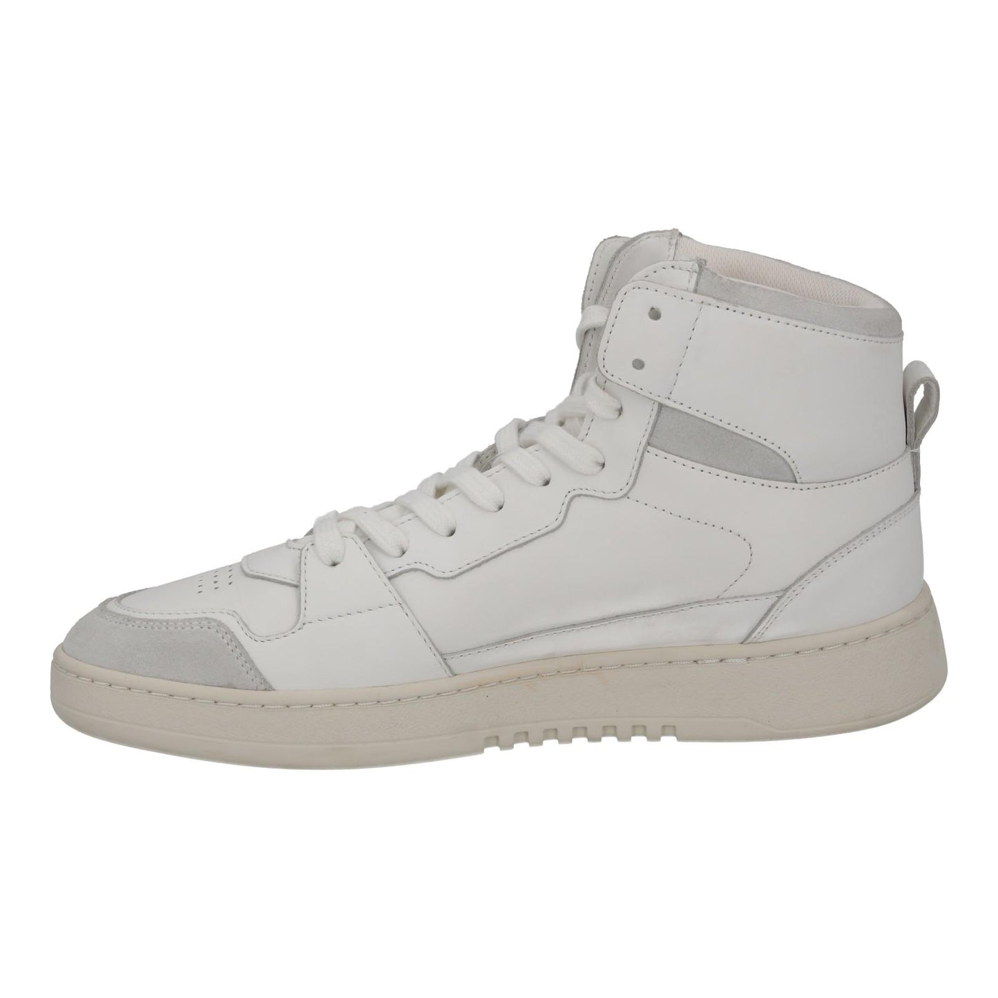 AXEL ARIGATO Men's White Leather Dice Hi Top Lace-Up Trainers UK7 RRP250 NEW