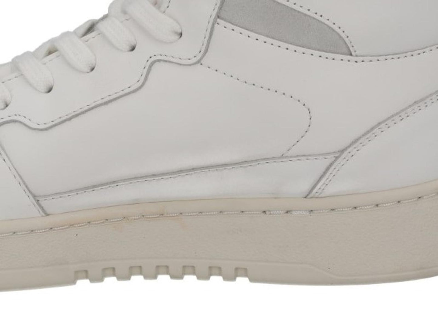 AXEL ARIGATO Men's White Leather Dice Hi Top Lace-Up Trainers UK7 RRP250 NEW