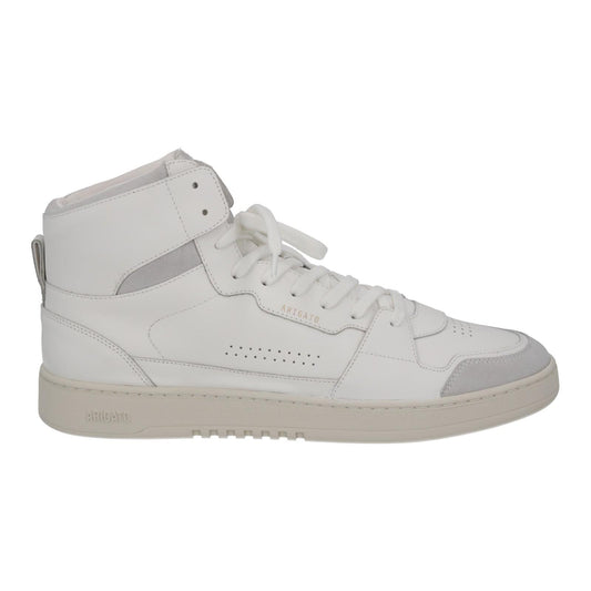 AXEL ARIGATO Men's White Leather Dice Hi Top Lace-Up Trainers UK11 RRP250 NEW