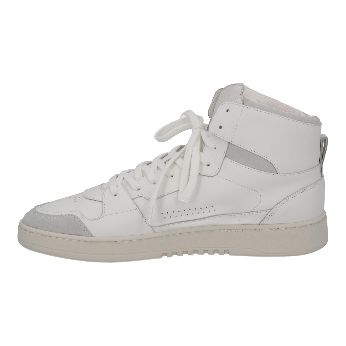 AXEL ARIGATO Men's White Leather Dice Hi Top Lace-Up Trainers UK11 RRP250 NEW