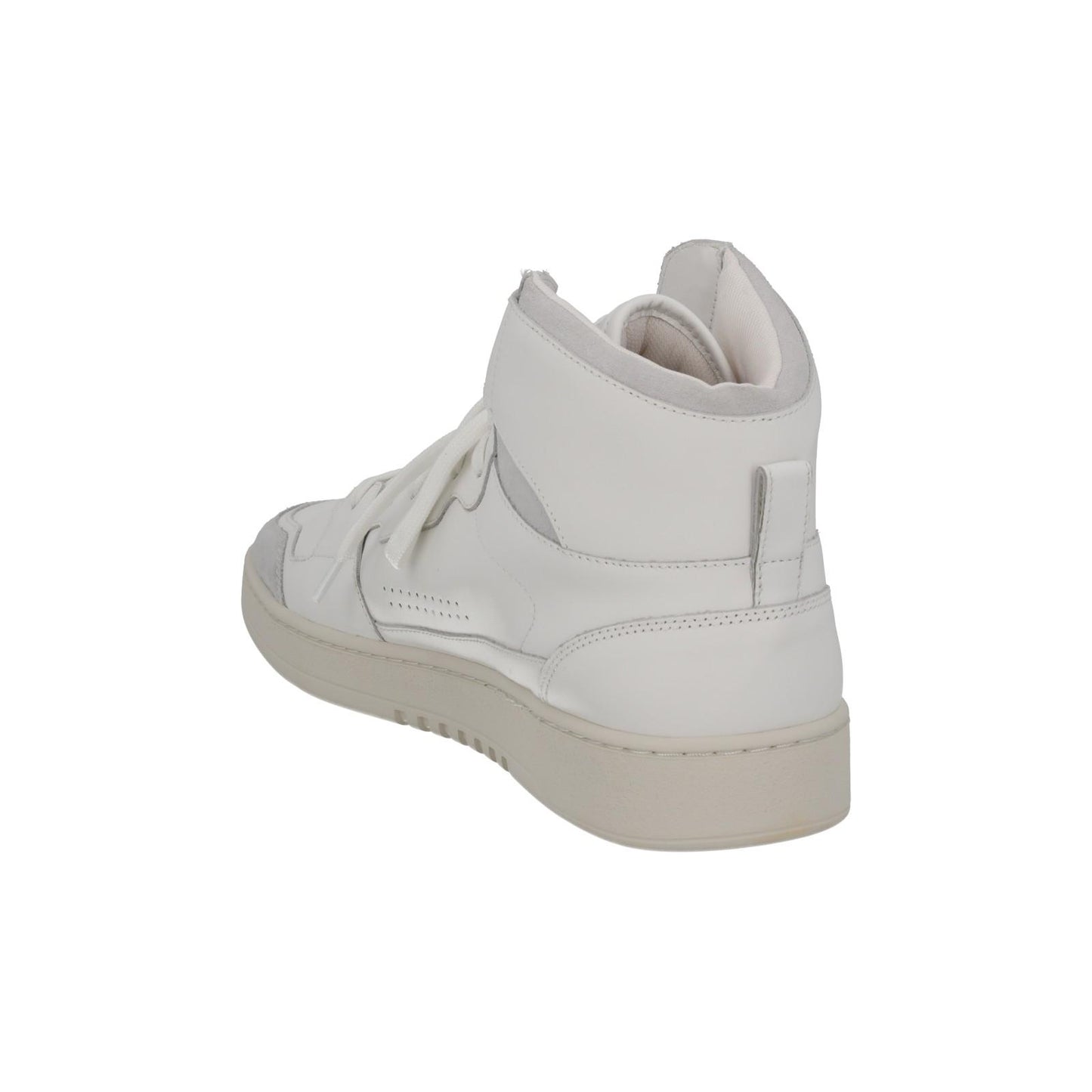 AXEL ARIGATO Men's White Leather Dice Hi Top Lace-Up Trainers UK11 RRP250 NEW