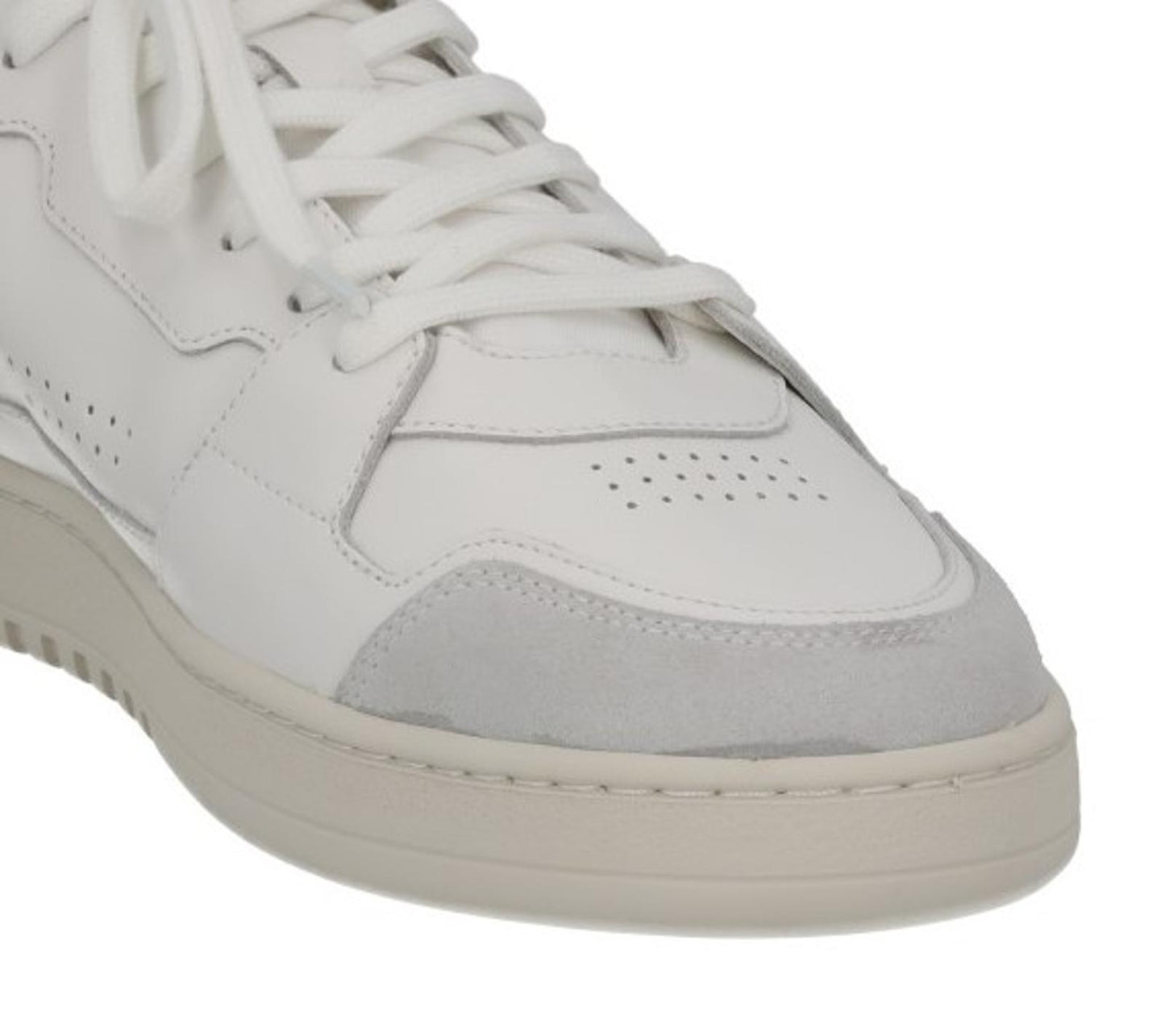 AXEL ARIGATO Men's White Leather Dice Hi Top Lace-Up Trainers UK11 RRP250 NEW