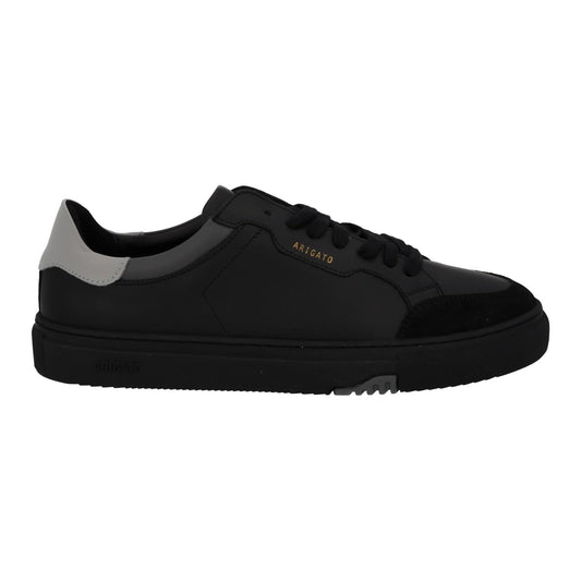AXEL ARIGATO Men's Black & Grey Leather Clean 180 Low Top Size UK8 RRP220 NEW