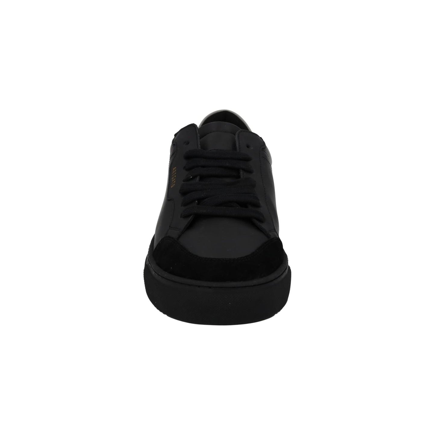 AXEL ARIGATO Men's Black & Grey Leather Clean 180 Low Top Size UK8 RRP220 NEW