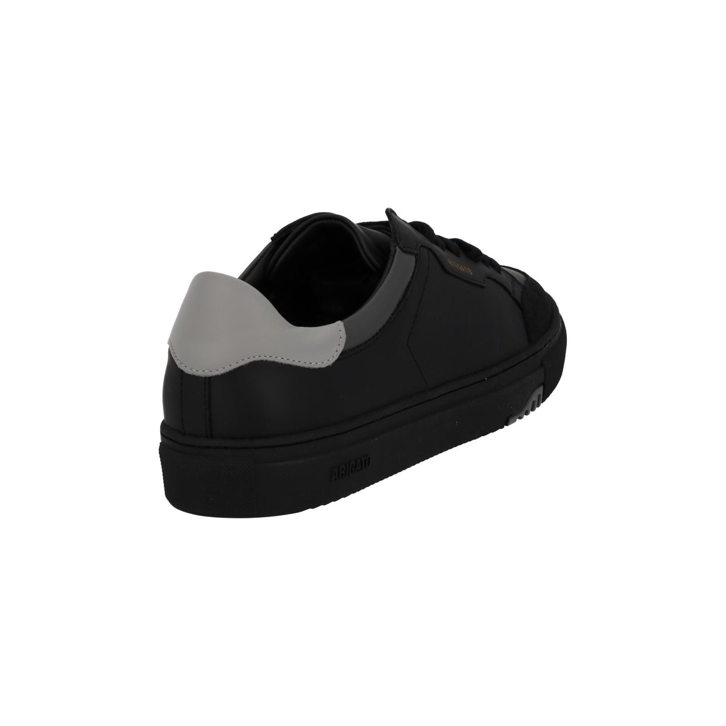 AXEL ARIGATO Men's Black & Grey Leather Clean 180 Low Top Size UK8 RRP220 NEW