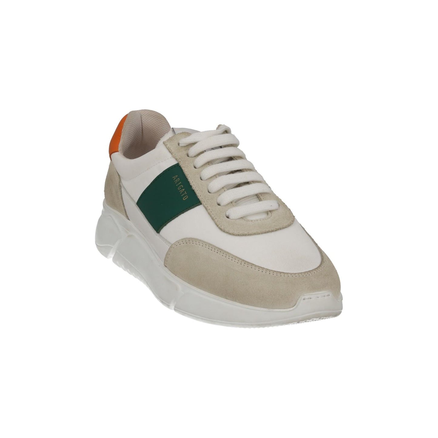 AXEL ARIGATO Men's White & Green Genesis Vintage Runner Trainers UK6 RRP215 NEW