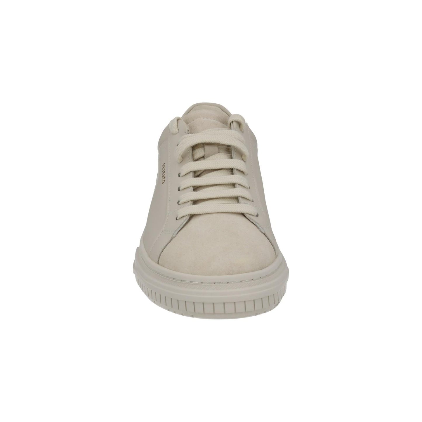 AXEL ARIGATO Men's Beige Leather Low Top Lace-Up Trainers Size UK7 RRP220 NEW