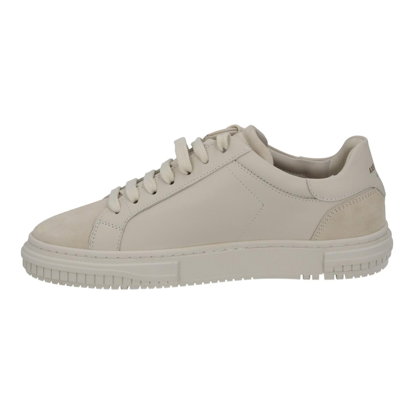 AXEL ARIGATO Men's Beige Leather Low Top Lace-Up Trainers Size UK7 RRP220 NEW