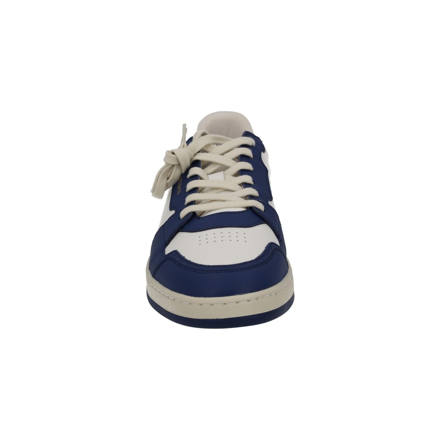 AXEL ARIGATO Men's White & Blue Leather Dice Lo Trainers Size UK11 RRP215 NEW