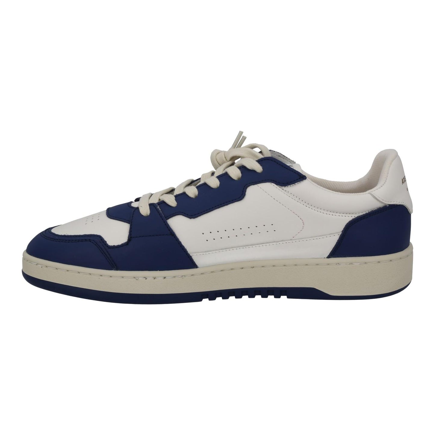 AXEL ARIGATO Men's White & Blue Leather Dice Lo Trainers Size UK11 RRP215 NEW