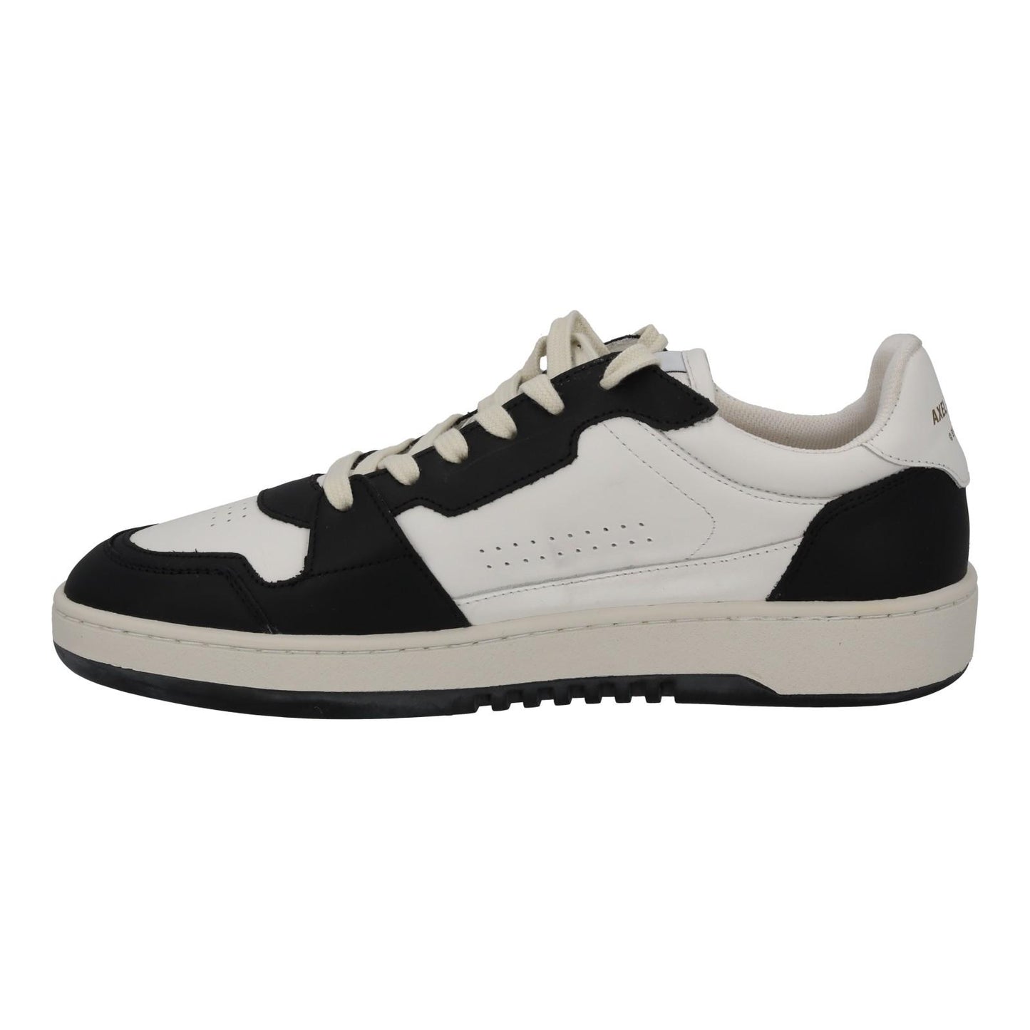 AXEL ARIGATO Men's White & Black Leather Dice Lo Trainers Size UK7 RRP215 NEW