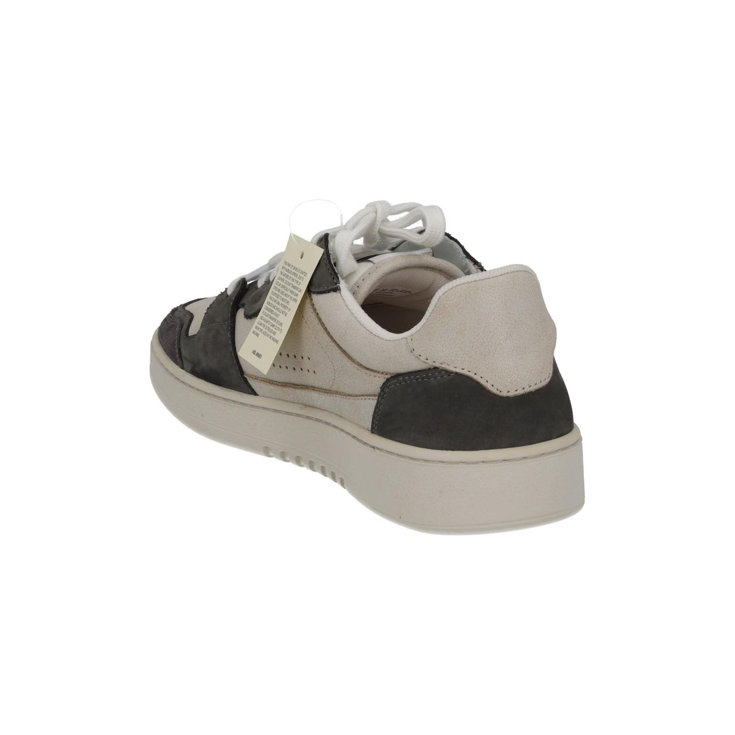 AXEL ARIGATO Men's White & Black Worn Effect Dice Lo Trainers UK6.5 RRP215 NEW