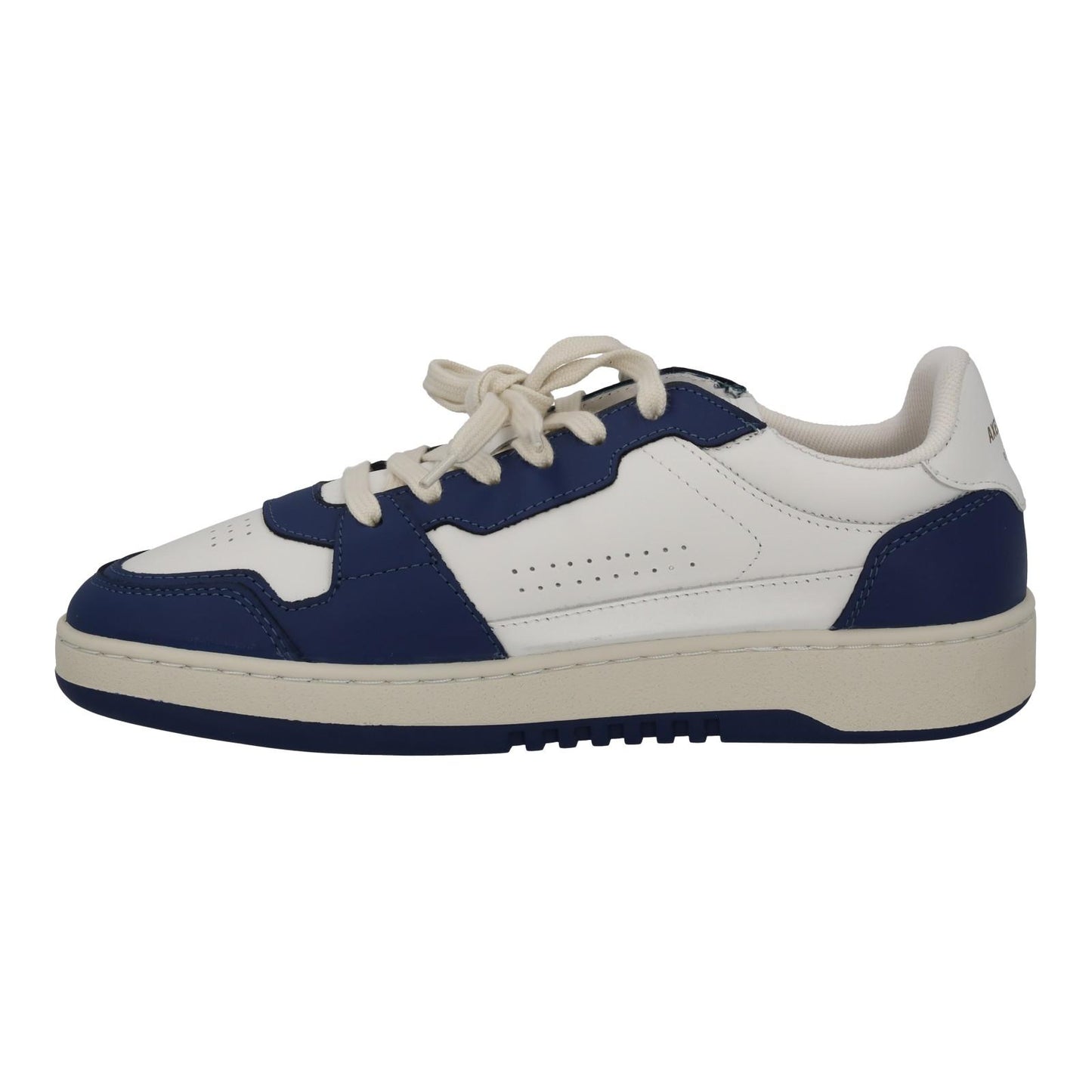 AXEL ARIGATO Men's White & Blue Leather Dice Lo Trainers Size UK7 RRP215 NEW