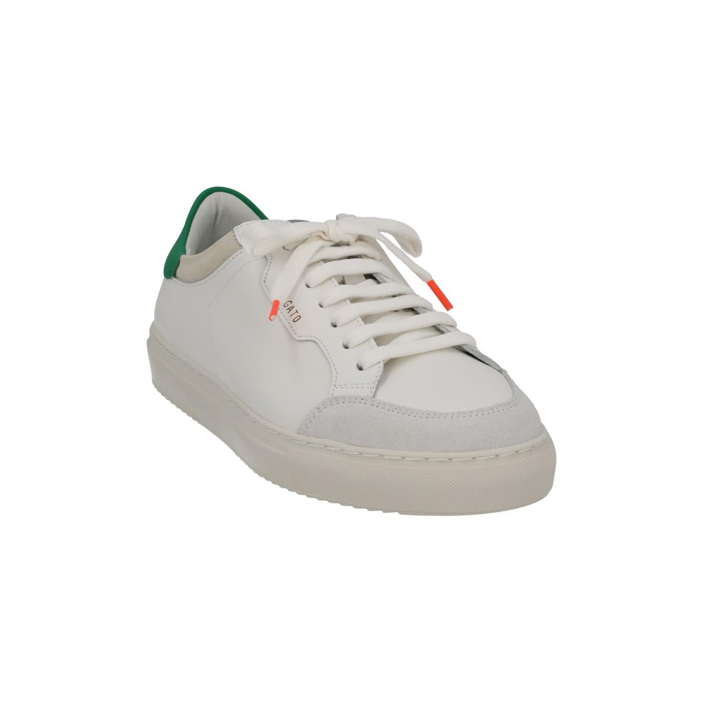 AXEL ARIGATO Men's White & Green Leather Clean 180 Trainers Size UK6 RRP215 NEW